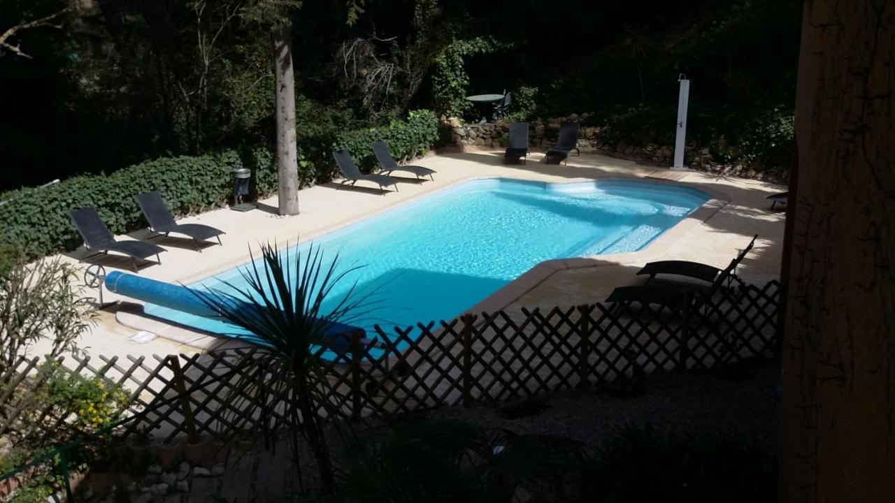 50M Plage T2 Grande Terrasse Vue Mer Climatise Piscine Chauffee, Parking Clos Gratuit ซานารี-ซูร์-แมร์ ภายนอก รูปภาพ